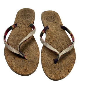 Cork flip flops